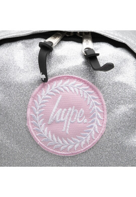 HYPE Раница Silver Glitter Pink Crest Backpack YVLR-669 Сребрист - Pepit.bg