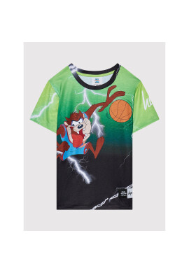 HYPE Тишърт SPACE JAM SJNLAO-001 Зелен Regular Fit - Pepit.bg