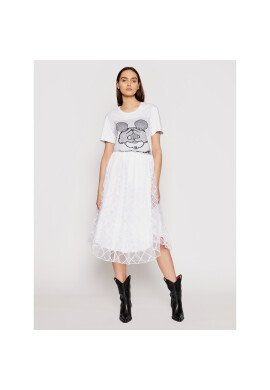 Iceberg Миди пола 21EI2P0C0414857 Бял Regular Fit - Pepit.bg