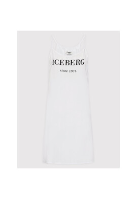 Iceberg Плажна рокля ICE2WCU01 Бял Regular Fit - Pepit.bg