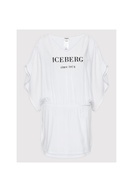 Iceberg Плажна рокля ICE2WCU02 Бял Regular Fit - Pepit.bg