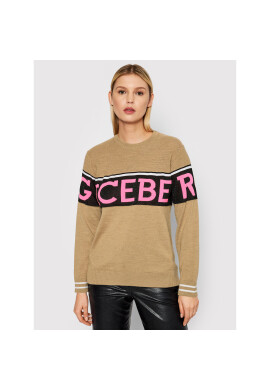 Iceberg Пуловер 21II2P0A00170101922 Кафяв Regular Fit - Pepit.bg