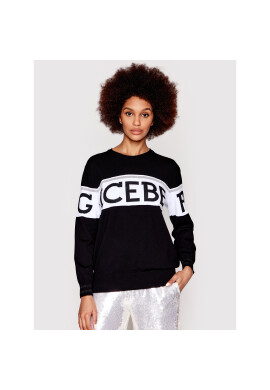Iceberg Пуловер 22EI2P0A0077296 Черен Relaxed Fit - Pepit.bg
