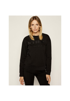 Iceberg Суитшърт 19II2P0E0126330 Черен Regular Fit - Pepit.bg