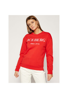 Iceberg Суитшърт 19II2P0E0126330 Червен Regular Fit - Pepit.bg
