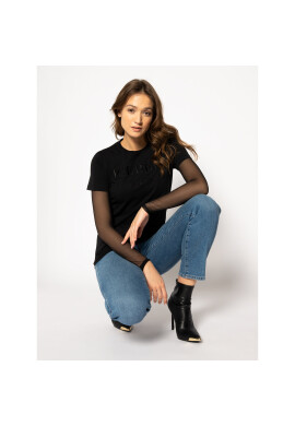 Iceberg Тишърт 19II2P0F09A6331 Черен Regular Fit - Pepit.bg