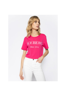 Iceberg Тишърт 20EI1P0F09A6331 Розов Regular Fit - Pepit.bg