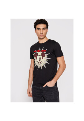 Iceberg Тишърт 21EI1P0F0166301 Черен Slim Fit - Pepit.bg