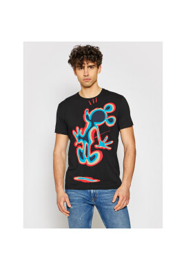 Iceberg Тишърт 21EI1P0F01G6309 Черен Regular Fit - Pepit.bg