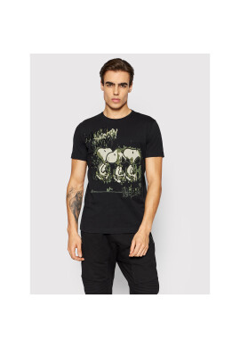 Iceberg Тишърт 21II1P0F0126301 Черен Regular Fit - Pepit.bg