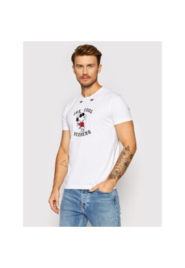 Iceberg Тишърт 21II1P0F0156301 Бял Slim Fit - Pepit.bg