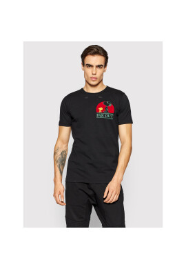Iceberg Тишърт 21II1P0F0196309 Черен Slim Fit - Pepit.bg