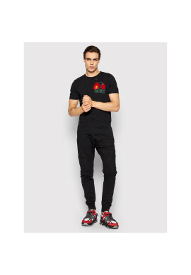 Iceberg Тишърт 21II1P0F0196309 Черен Slim Fit - Pepit.bg