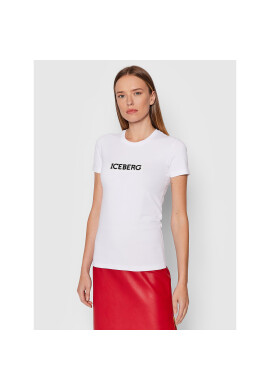 Iceberg Тишърт 21II2P0F0716309 Бял Regular Fit - Pepit.bg