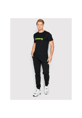 Iceberg Тишърт 22II1P0F0176307 Черен Regular Fit - Pepit.bg