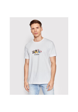 Iceberg Тишърт 22II1P0F02263011101 Бял Regular Fit - Pepit.bg
