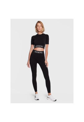 Iceberg Тишърт FA1463039000 Черен Slim Fit - Pepit.bg