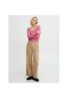 ICHI Блуза 20114881 Розов Slim Fit - Pepit.bg