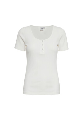 ICHI Блуза 20115914 Бял Slim Fit - Pepit.bg