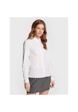 ICHI Риза Dima 102533 Бял Classic Fit - Pepit.bg