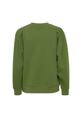 ICHI Суитшърт 20118007 Зелен Regular Fit - Pepit.bg