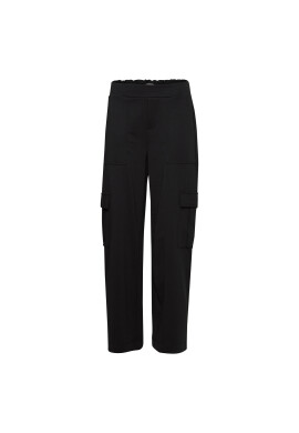 ICHI Текстилни панталони 20120199 Черен Regular Fit - Pepit.bg