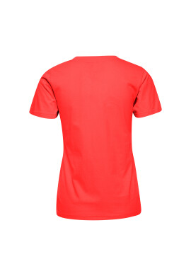 ICHI Тишърт 20119160 Червен Regular Fit - Pepit.bg