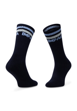 Impala Комплект 3 чифта дълги чорапи дамски Stripe Sock 3 Pack IM787000 Черен - Pepit.bg