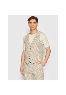 Imperial Елек L868DDW Бежов Slim Fit - Pepit.bg