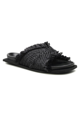Inuikii Чехли Raffia Moon 70106-095 Черен - Pepit.bg