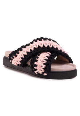 Inuikii Чехли Woven 70104-005 Черен - Pepit.bg