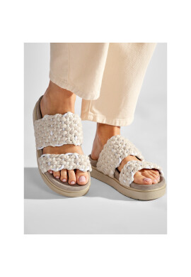 Inuikii Чехли Patchwork Cord 70104-029 Бежов - Pepit.bg