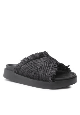 Inuikii Чехли Raffia Moon 70106-195 Черен - Pepit.bg