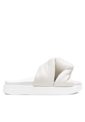 Inuikii Чехли Soft Crossed 70104-140 Бял - Pepit.bg