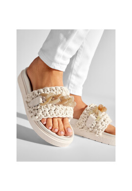 Inuikii Чехли Woven 70104-002 Бежов - Pepit.bg