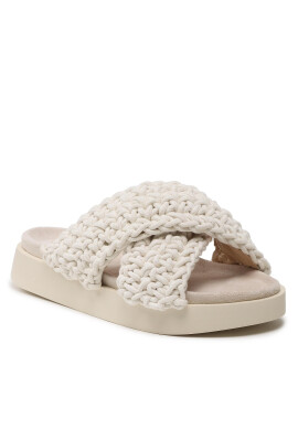 Inuikii Чехли Woven 70104-105 Бял - Pepit.bg