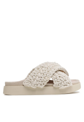 Inuikii Чехли Woven 70104-105 Бял - Pepit.bg