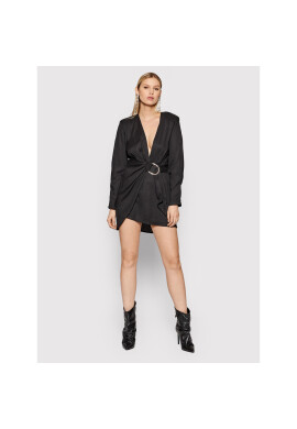 IRO Коктейлна рокля Hela Черен Slim Fit - Pepit.bg