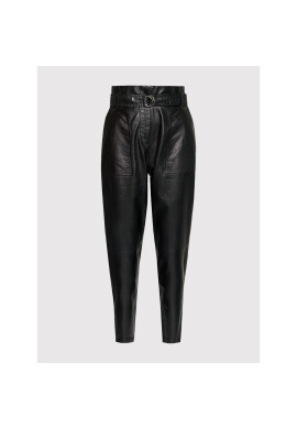 IRO Кожени панталони Kani AP008 Черен Regular Fit - Pepit.bg