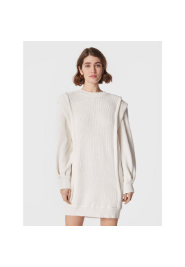 IRO Плетена рокля Lorely AR641 Бял Relaxed Fit - Pepit.bg
