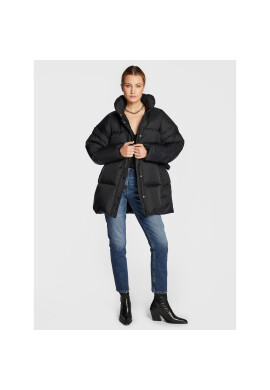 IRO Пухено яке Querra AR030 Черен Regular Fit - Pepit.bg