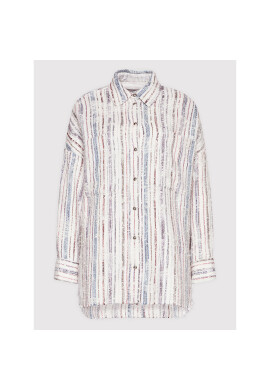 IRO Риза Cherry AQ434 Бял Regular Fit - Pepit.bg