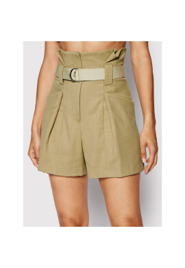 IRO Шорти от плат Mida AQ483 Бежов Regular Fit - Pepit.bg