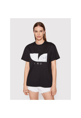 IRO Тишърт Dachi AQ282 Черен Relaxed Fit - Pepit.bg