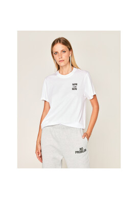 IRO Тишърт Nonon AN158 Бял Regular Fit - Pepit.bg