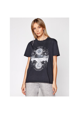 IRO Тишърт Trust A0287 Черен Regular Fit - Pepit.bg