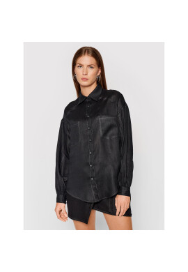 IXIAH Риза X211-50264 Черен Relaxed Fit - Pepit.bg