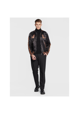 J.Lindeberg Яке бомбър Eagle Varsity FMOW07327 Черен Regular Fit - Pepit.bg