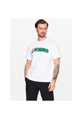 J.Lindeberg Тишърт Camilo FMJT07732 Бял Regular Fit - Pepit.bg