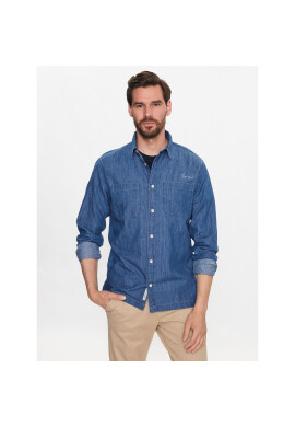 Jack&Jones дънкова риза Austin 12227612 Син Regular Fit - Pepit.bg
